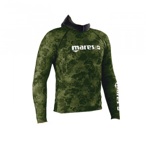 Top RASHGUARD CAMO GREEN MARES T6