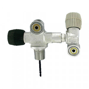 Robinet AIR SCUBAPRO M25x200 en 2 sorties