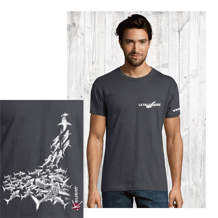 T-Shirt Palanquee.com by KANUMERA Attaque des requins XXXL