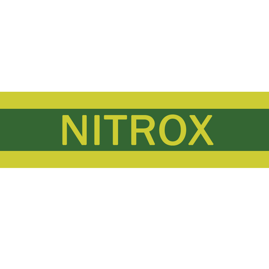 Autocollant NITROX 38x9cm