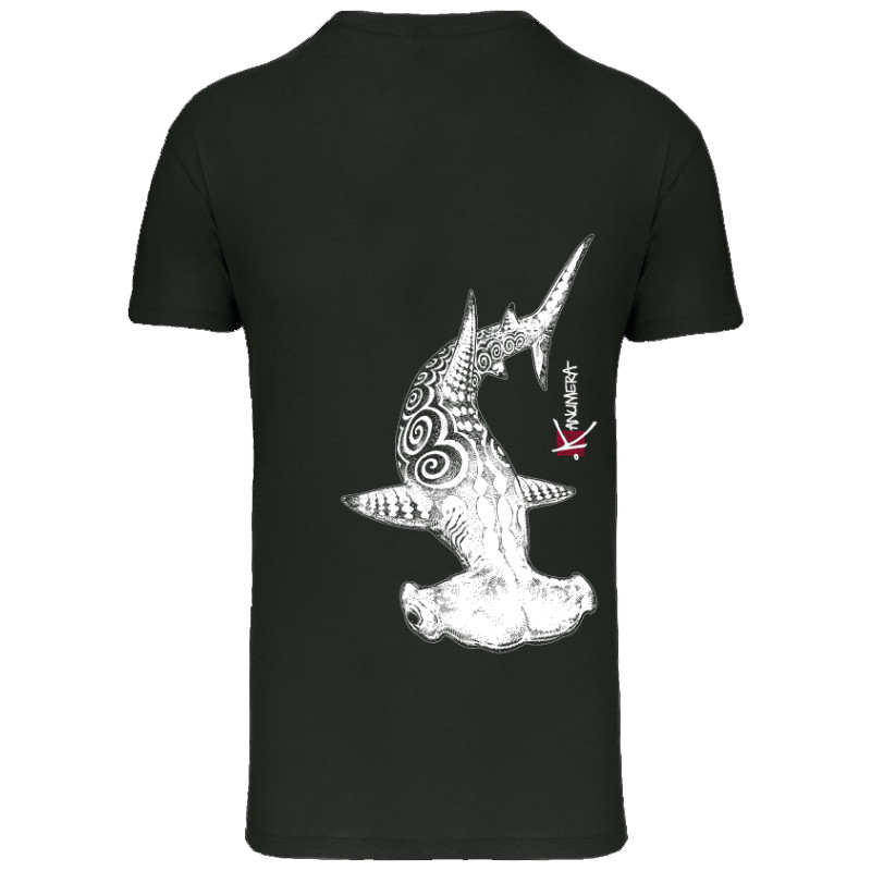 T-Shirt BIO KANUMERA LE REQUIN MARTEAU Gris Orage XXXXL