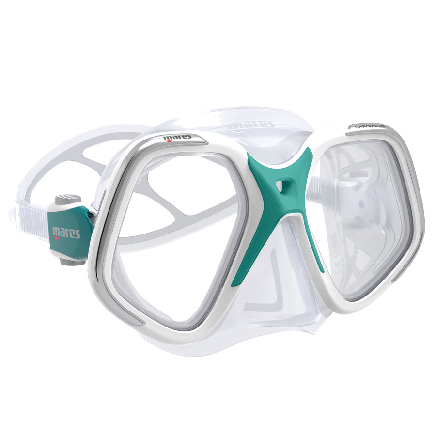 Masque CHROMA UP MARES Blanc Aqua