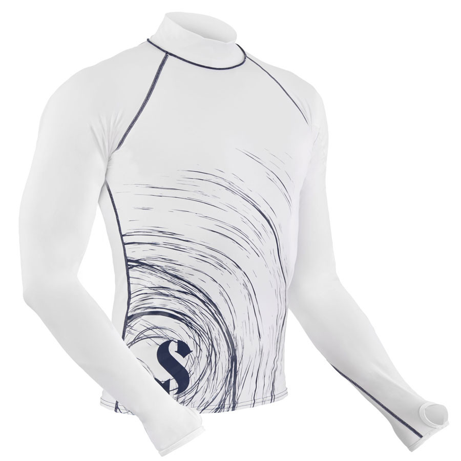 Lycra RASH GUARD Circle SCUBAPRO Manches Longues Homme