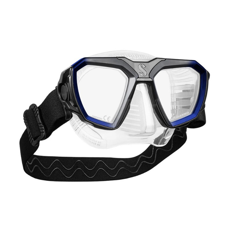 Masque D-MASK SCUBAPRO Transparent Bleu M