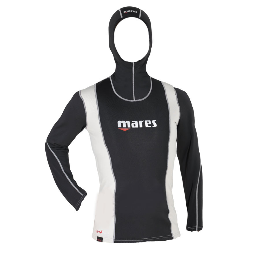 Sous Combinaison FIRE SKIN MARES Homme Manches longues à Cagoule