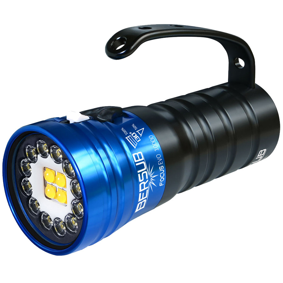 Phare FOCUS EVO 10000 BERSUB Bleu