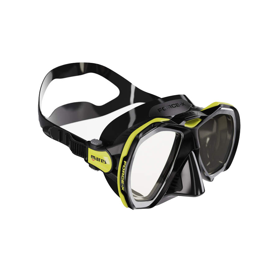 Masque FORCE-X MARES Jaune