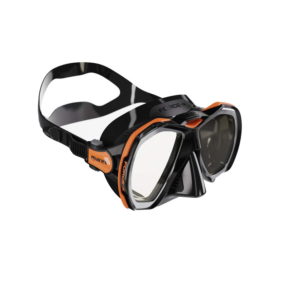 Masque FORCE-X MARES Orange
