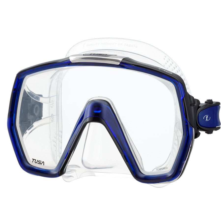 MASQUE FREEDOM HD TUSA Transparent Bleu