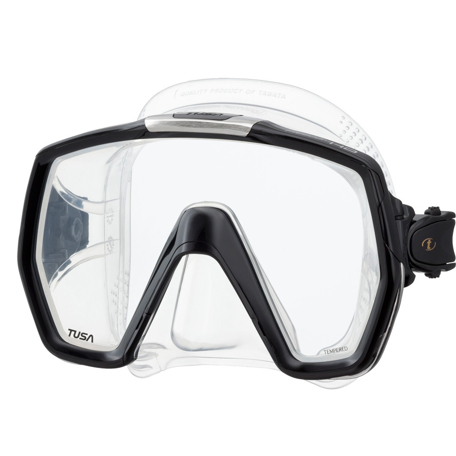 MASQUE FREEDOM HD TUSA Transparent Noir