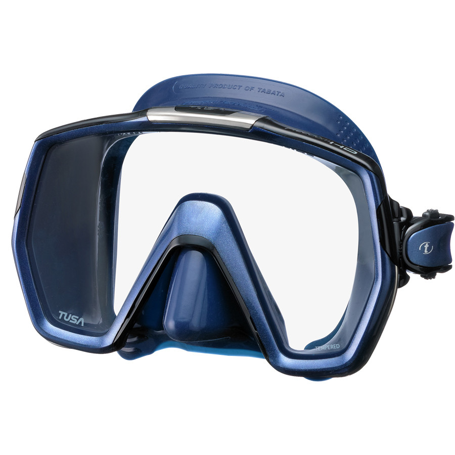 MASQUE FREEDOM HD TUSA Bleu Métal