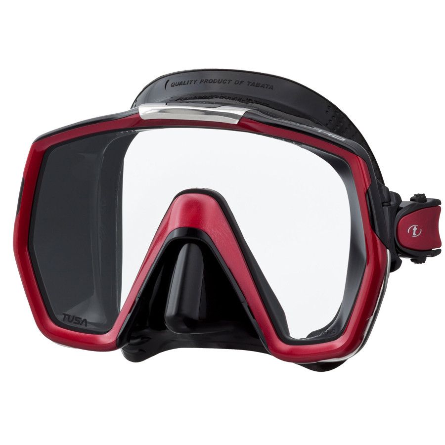 MASQUE FREEDOM HD TUSA Noir Rouge