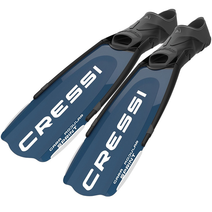 Palmes GARA MODULAR SPRINT CRESSI Bleue