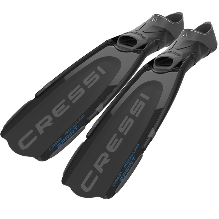 Palmes GARA MODULAR SPRINT CRESSI Noire