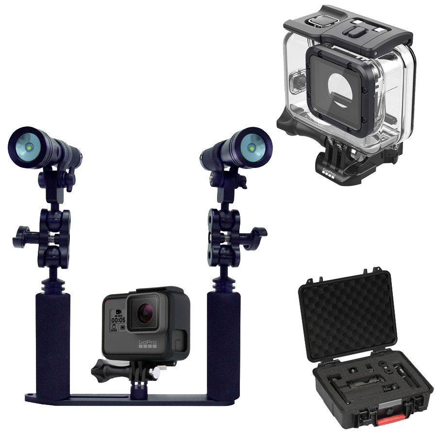 Pack Caméra Gopro HERO 5 Complet + AL1800XWP