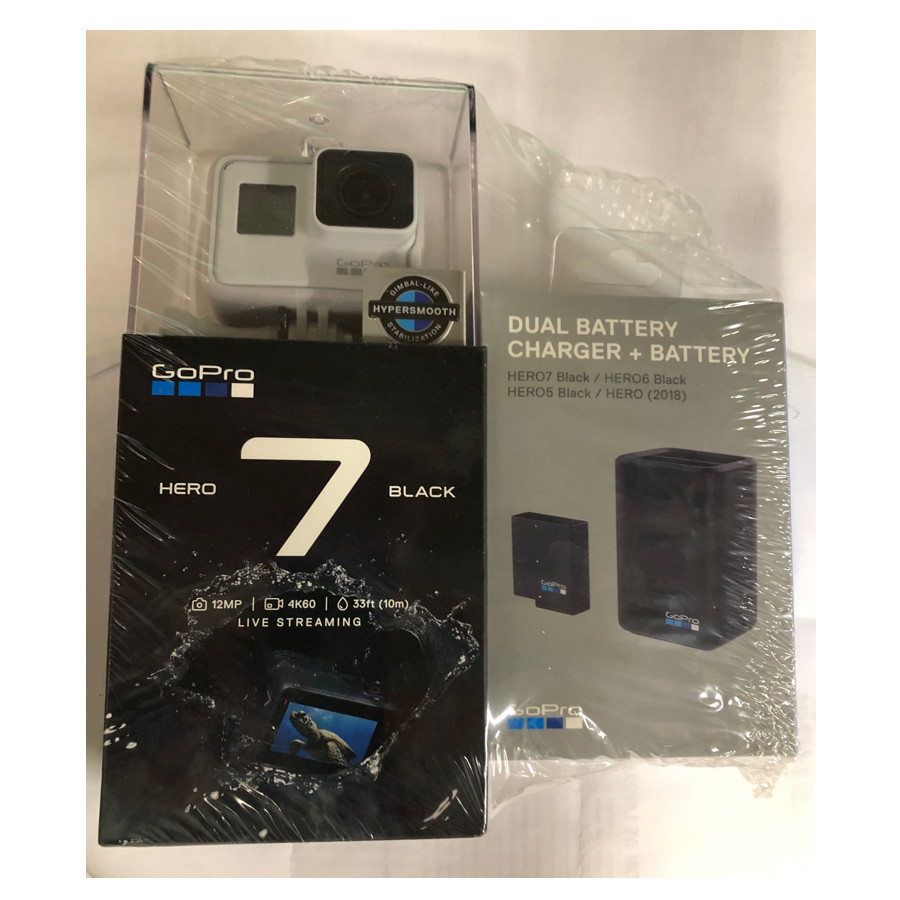 Caméra Gopro HERO 7 Black BUUNDLE avec chargeur, accu et SD card
