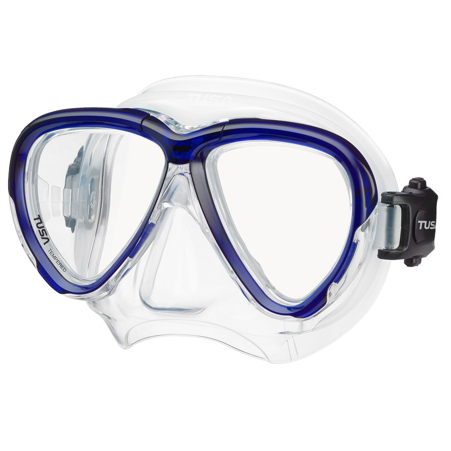 Masque INTEGA TUSA Transparent Bleu