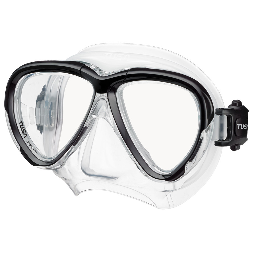 Masque INTEGA TUSA Transparent Noir