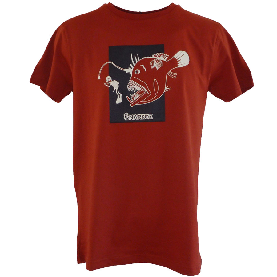 T-Shirt JAW NARKOZ Rouge