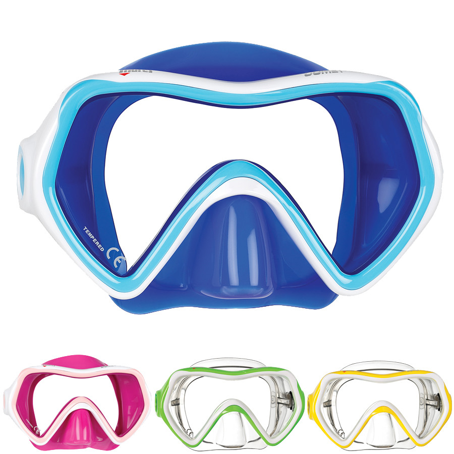 Masque de plongée mono-verre - Coral PC - U.S. DIVERS - pour enfant