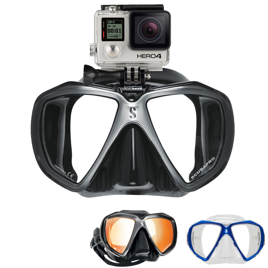 Masque SPECTRA SCUBAPRO + Support GOPRO