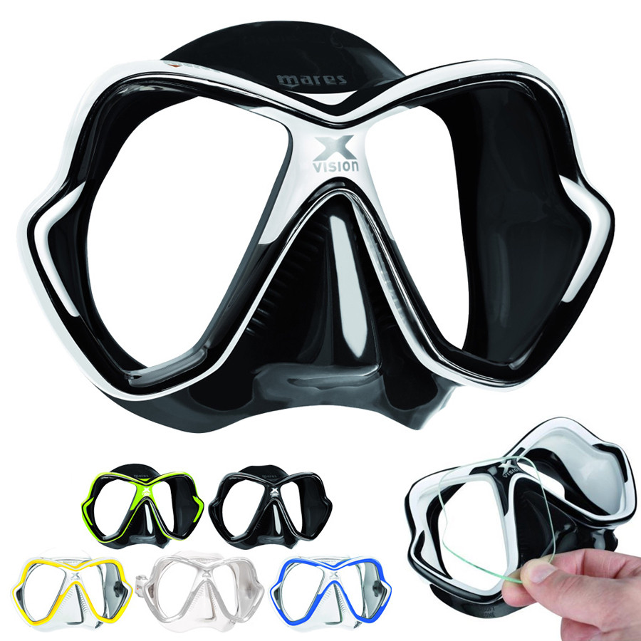 Masque de plongée et de snorkeling avec verres correctifs