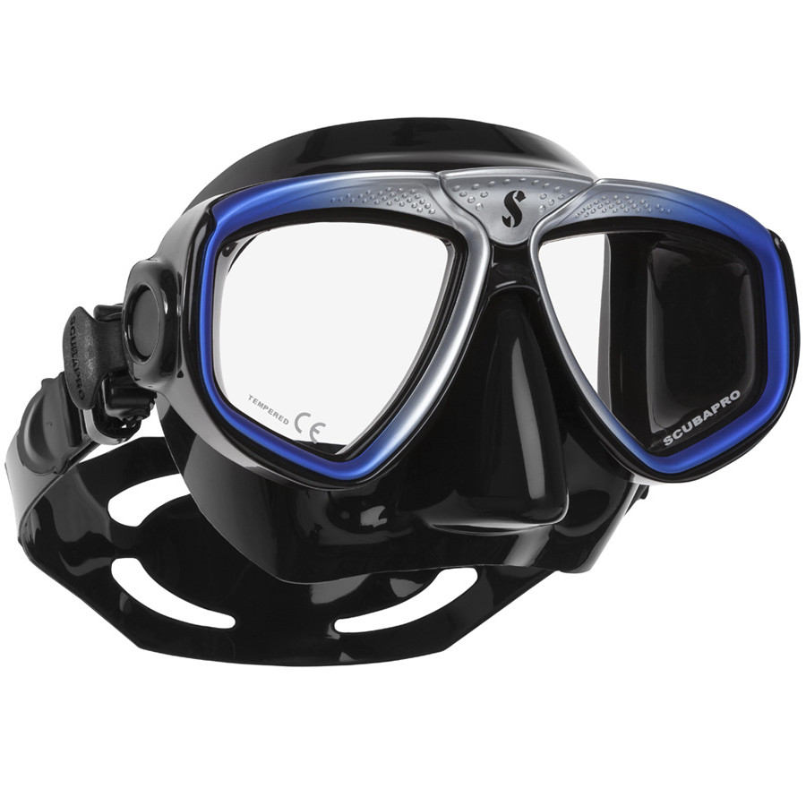 Masque ZOOM EVO SCUBAPRO Noir Bleu