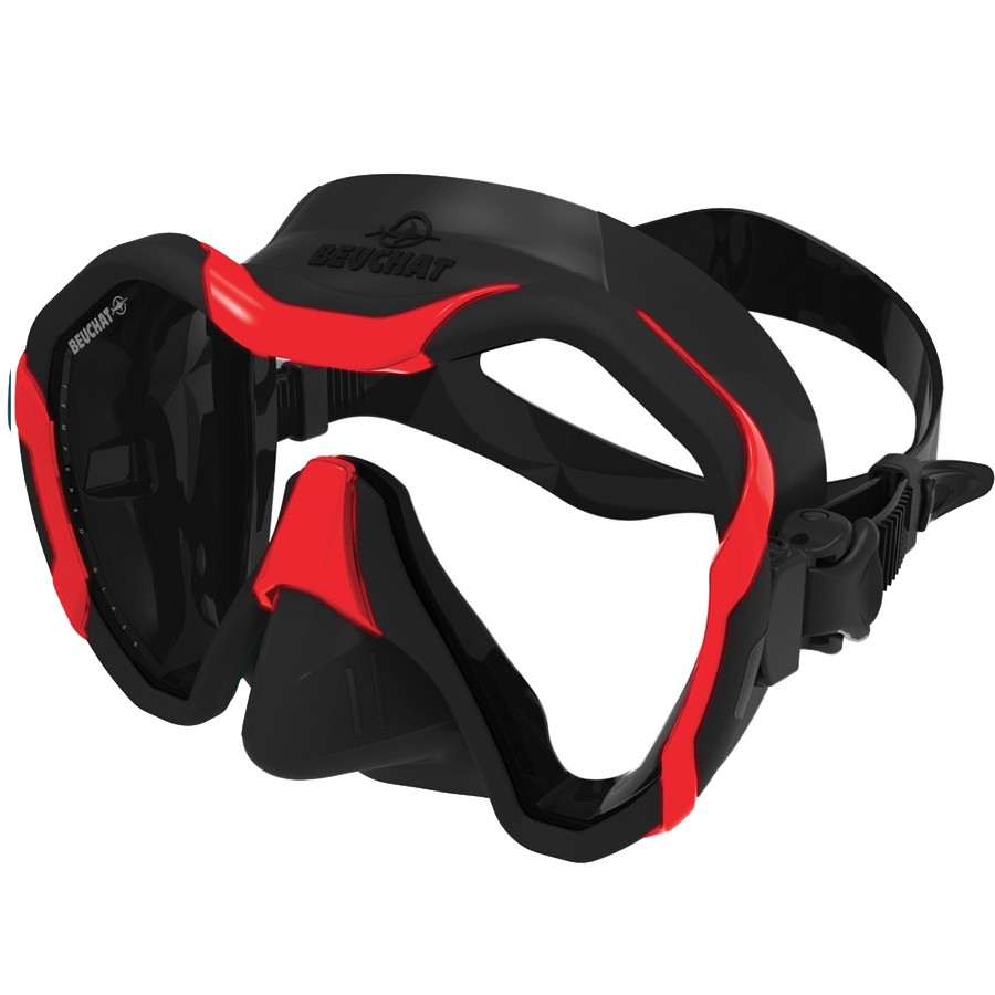 Masque MAXLUX EVO BEUCHAT Noir Rouge