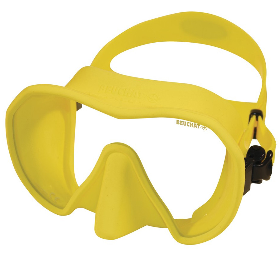 Masque MAXLUX S COLORS BEUCHAT Jaune Plongée