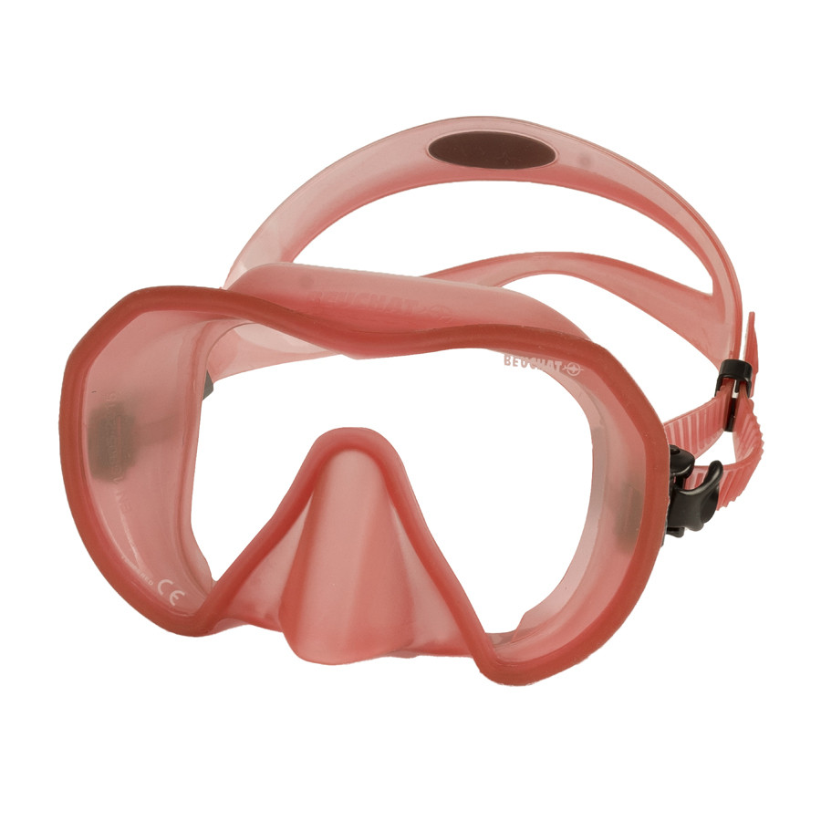 Masque MAXLUX S COLORS BEUCHAT Rouge Transparent