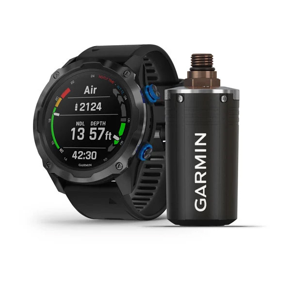 Ordinateur DESCENT MK2i GARMIN Titane Carbone bracelet Titane + Sonde