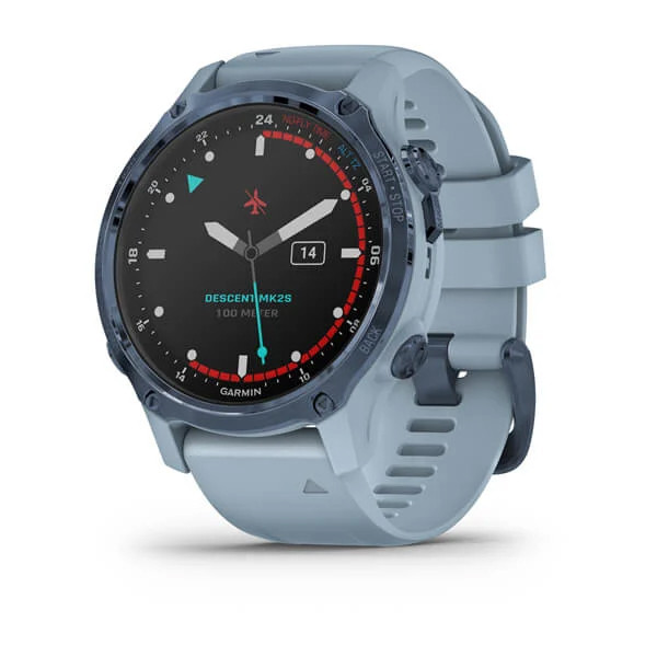 Ordinateur DESCENT MK2s GARMIN Bleue