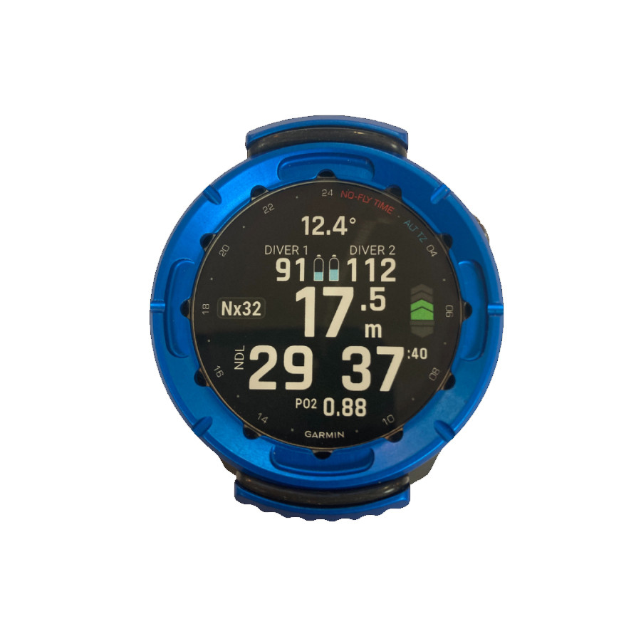 Protection AMX pour Garmin MK3 51mm Bleue