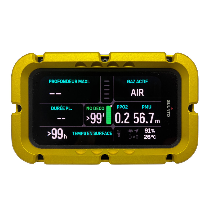 Protection AMX pour Suunto NAUTIC Jaune