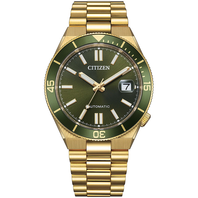 Montre TSUYOSA Shore CITIZEN Vert Mos NJ0232-53X