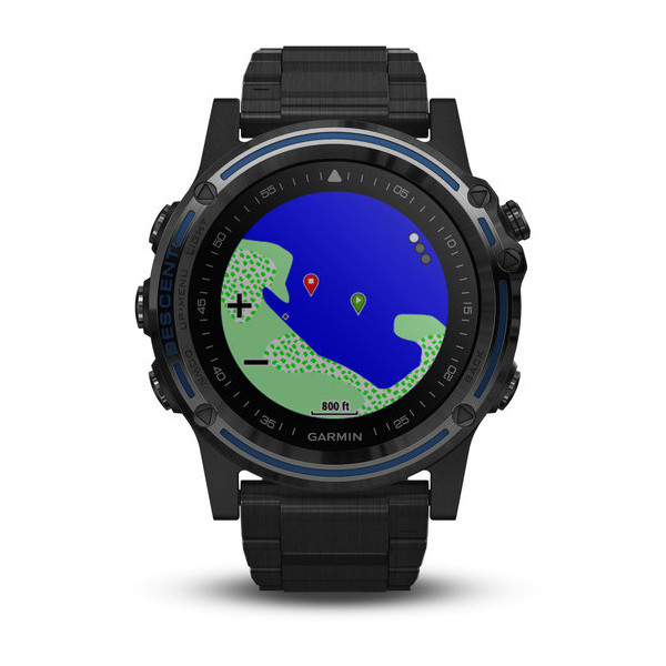 Ordinateur DESCENT MK1 GARMIN Titanium bracelet Titanium