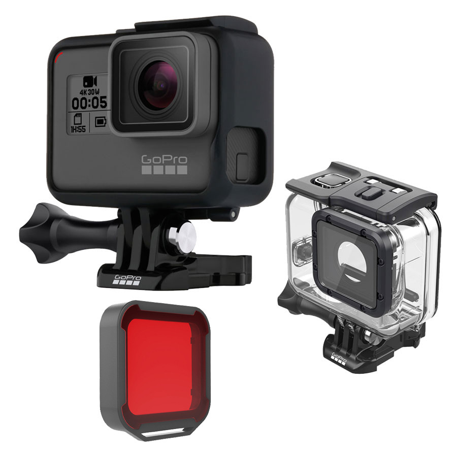 Pack Gopro HERO 5 Black Caisson et Filtre