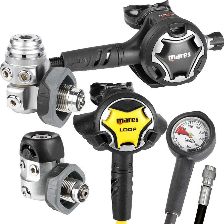 Pack détendeur INSTRUCTOR PREMIUM SET MARES DIN