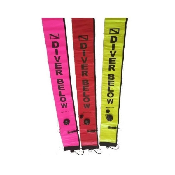 Parachute NYLON 1.10m AQUATYS Rouge