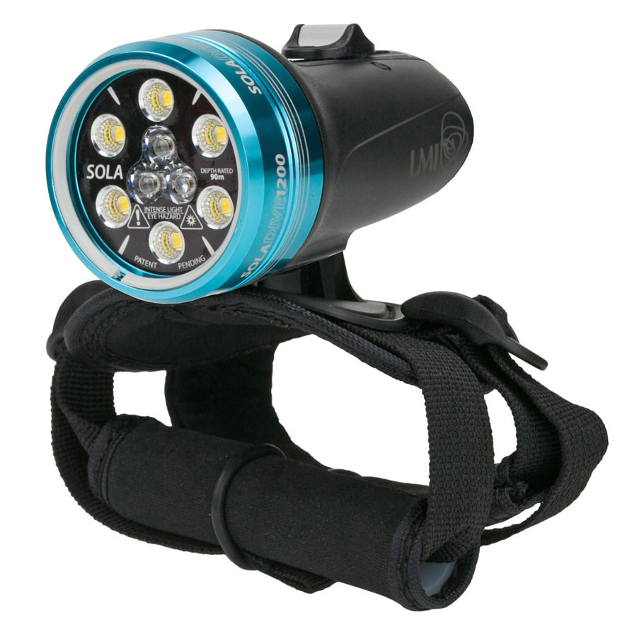 Phare SOLA DIVE 1200 LIGHT&MOTION Noir