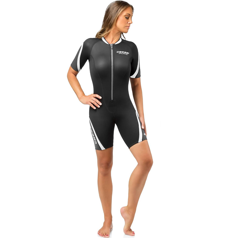 Shorty PLAYA CRESSI Noir Blanc 2.5mm Dame