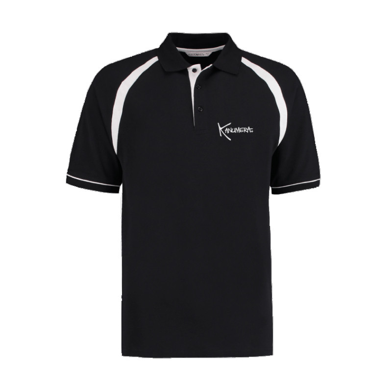 Polo KANUMERA La Pieuvre Tatoo Homme Noir L