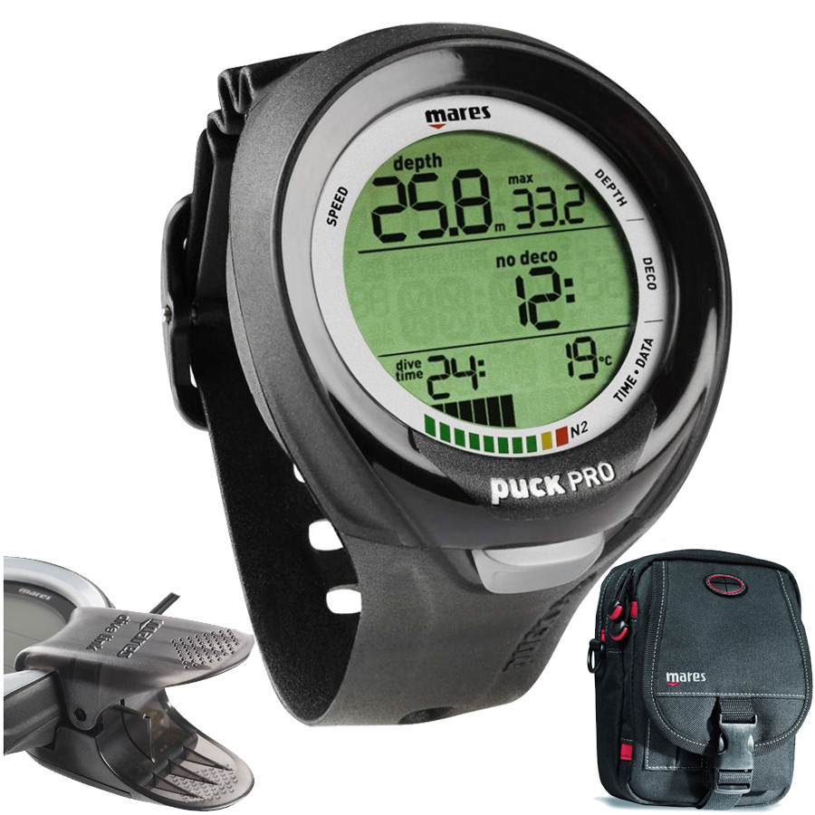 Pack PUCK PRO PLUS MARES + DIVE LINK + Diver Bag