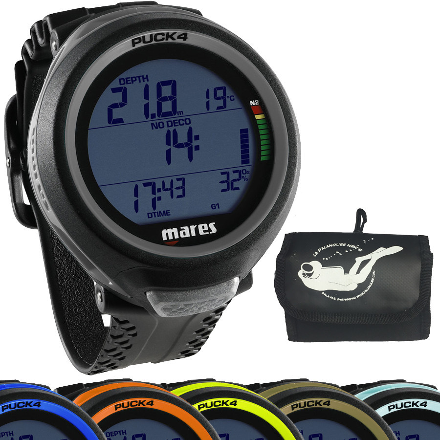 Ordinateur PUCK 4 MARES + Sacoche Palanquee
