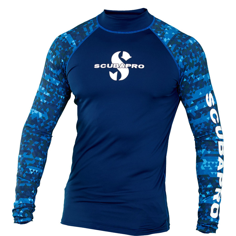 Lycra RASH GUARD GRAPHITE SCUBAPRO UPF 50