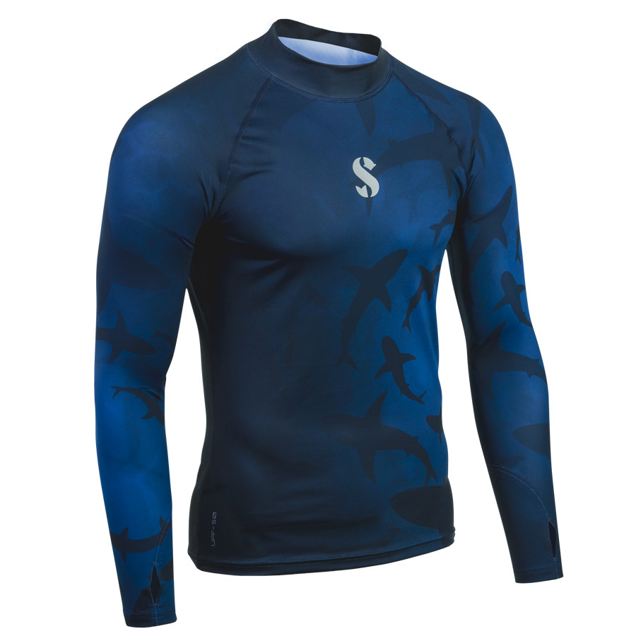 LYCRA T-FLEX SCUBAPRO SHARK Manches Longues Homme