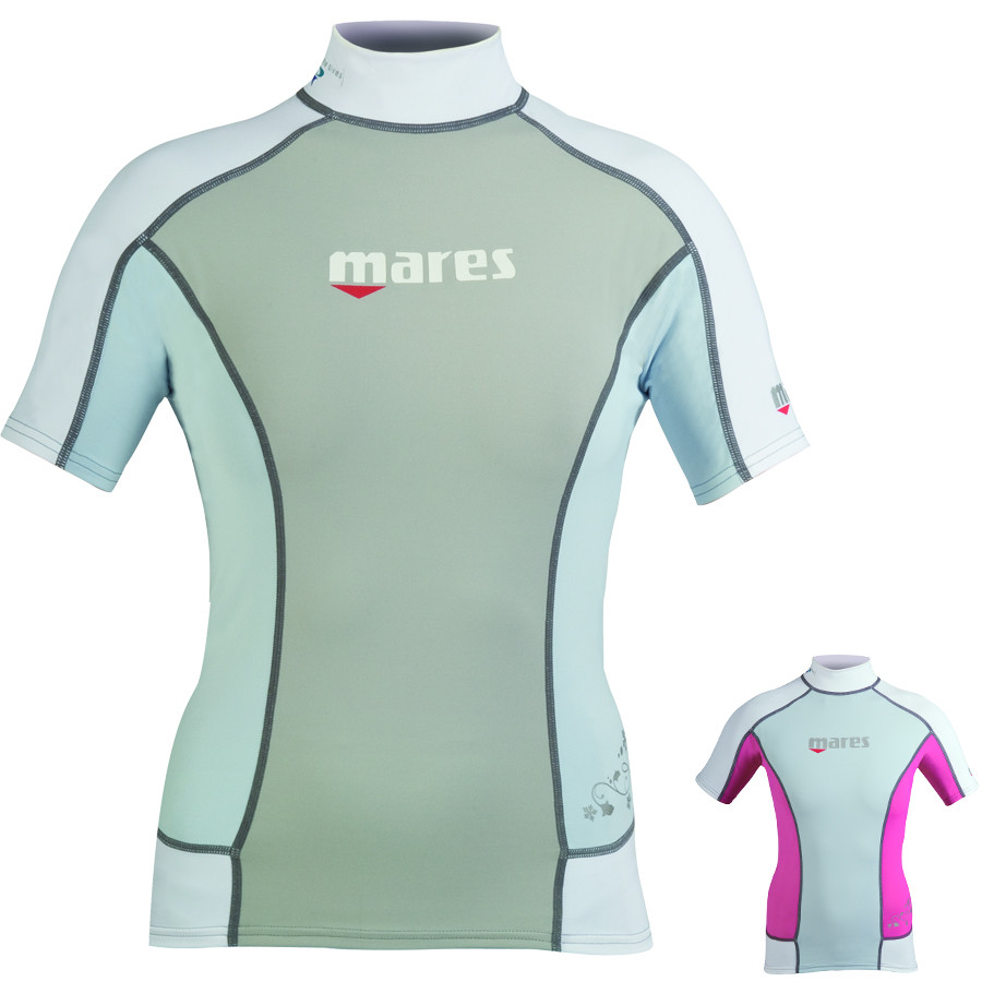 Top RASHGUARD She Dives MARES Manches Courtes Dame 2016