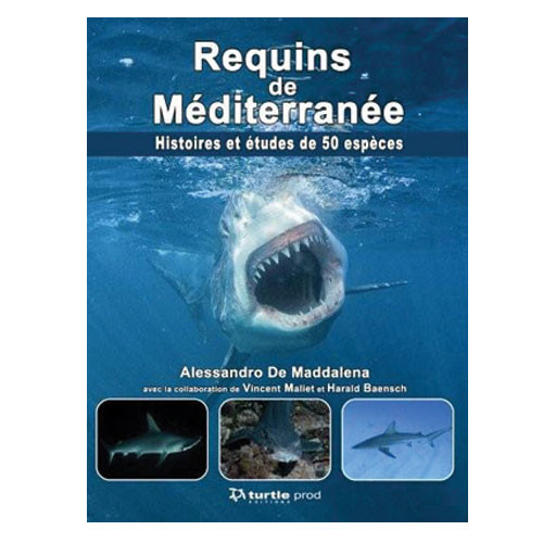 Livre Requins de Mediterranée TURTLE PROD