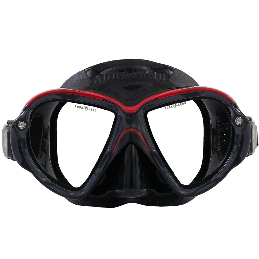 Masque REVEAL ULTRAFIT AQUALUNG Noir Rouge