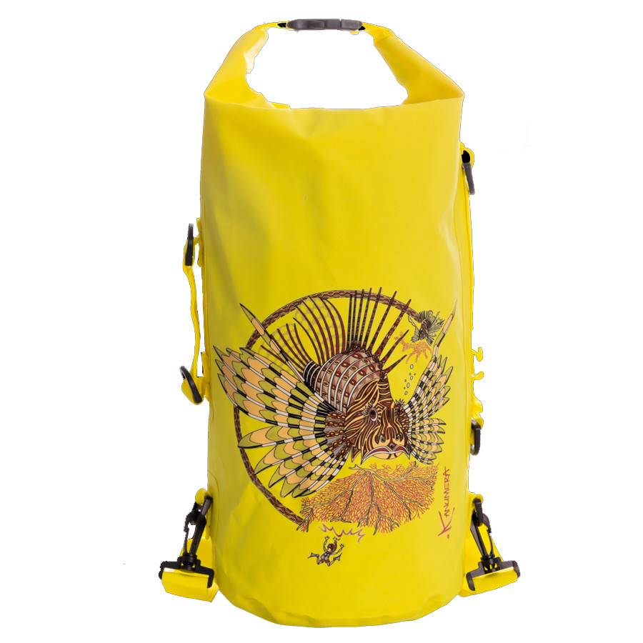 Sac à dos étanche ORIGINE KANUMERA Rascasse Jaune 15L